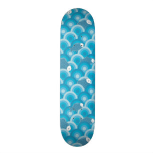 Fisk Old School Skateboard Bräda 18 Cm