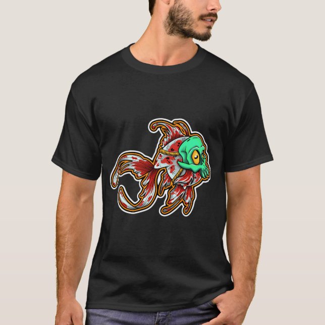 Fisk Omen T Shirt (Framsida)
