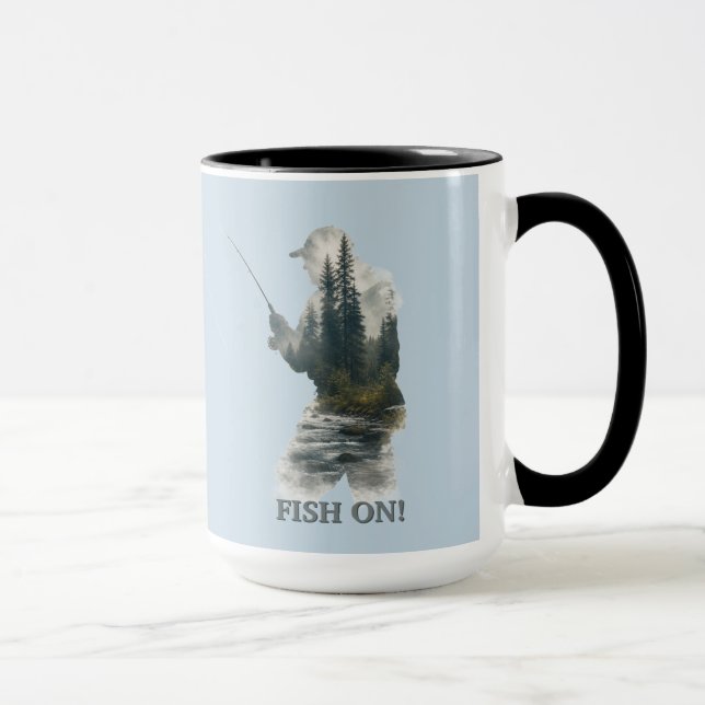 "Fisk på!" Mugg (Höger)