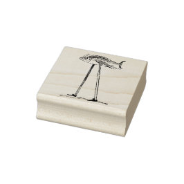 Fisk på Stilts är tillbaka på Feet Stämpel