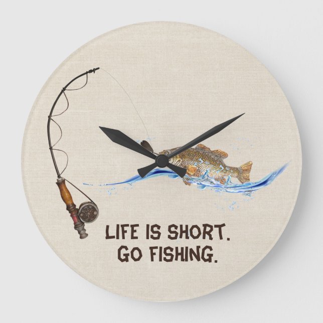 Fisk på stora klusar i fiskepunkten stor klocka (Framsida)