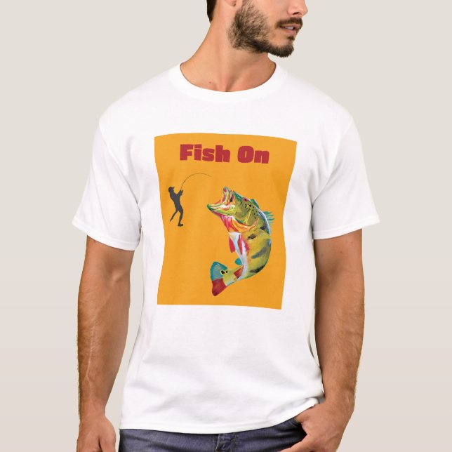 Fisk på t shirt (Framsida)