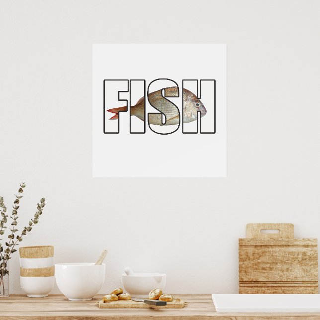 Fisk Poster (Kök)