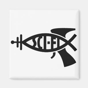 Fisk Sci-Fi Magnet