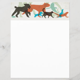 Fisk Simma Birds Fly Hundar Walk Pet Sitter Reklamblad