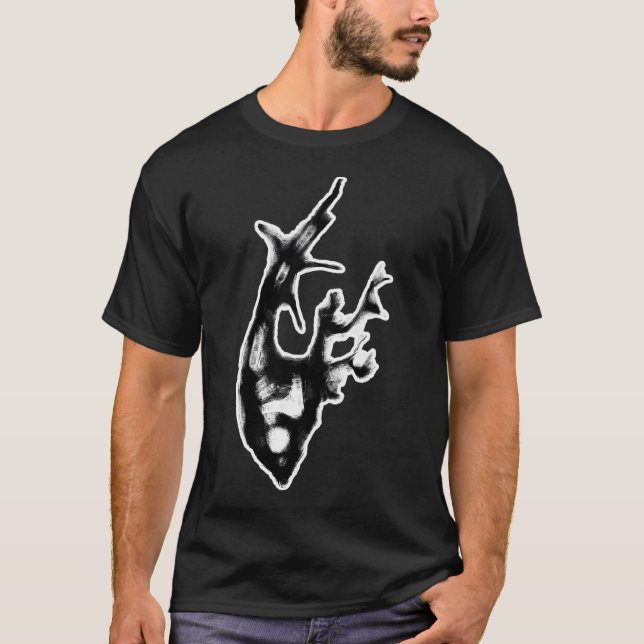 fisk simmar djupt t shirt (Framsida)