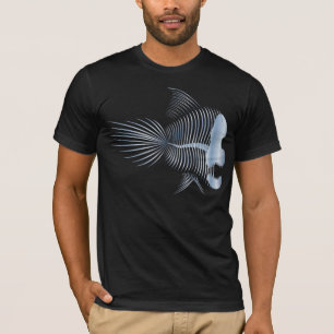 Fisk skelett- "UnderFin ", Tee