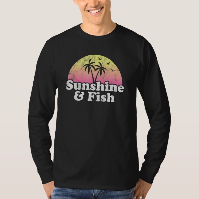 Fisk - Solsken och fisk T Shirt (Framsida)