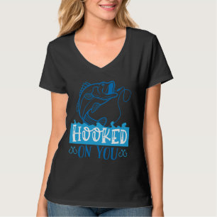 Fisk som är låst på dig t shirt