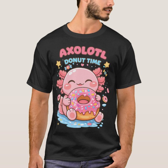 Fisk som bär hatt spelar gitarr t shirt (Framsida)