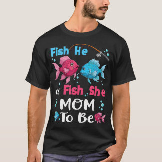 Fisk som han eller hon Gender för att visa upp fam T Shirt