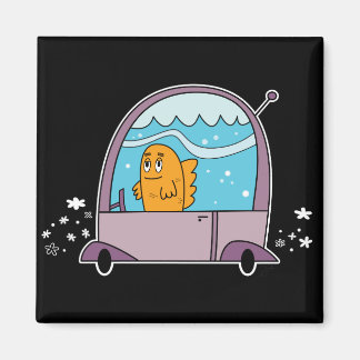 Fisk som kör bil - Magnet