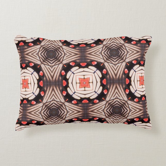 Fisk, sömlös mönster gjord av bu prydnadskudde (Framsidan)