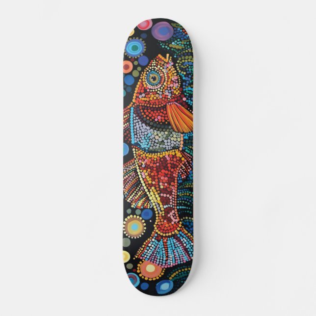 Fisk - Stil - Skateboard Deck (Framsida)