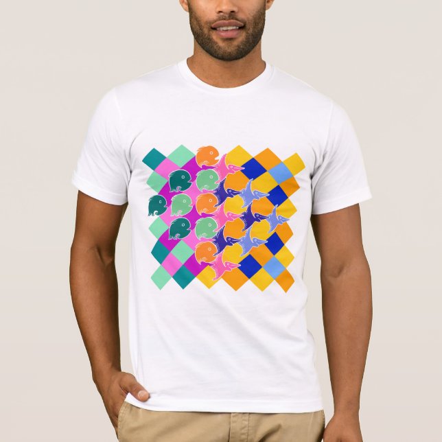 Fisk + Stormar T Shirt (Framsida)