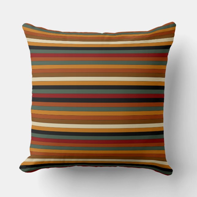 Fisk, stripe Pillow Kudde (Framsida)