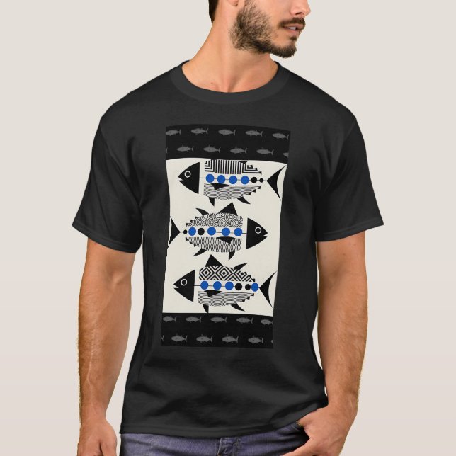 fisk t shirt (Framsida)