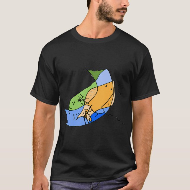 fisk t shirt (Framsida)
