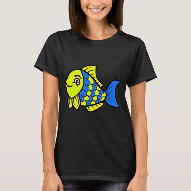 fisk t shirt (Framsida)