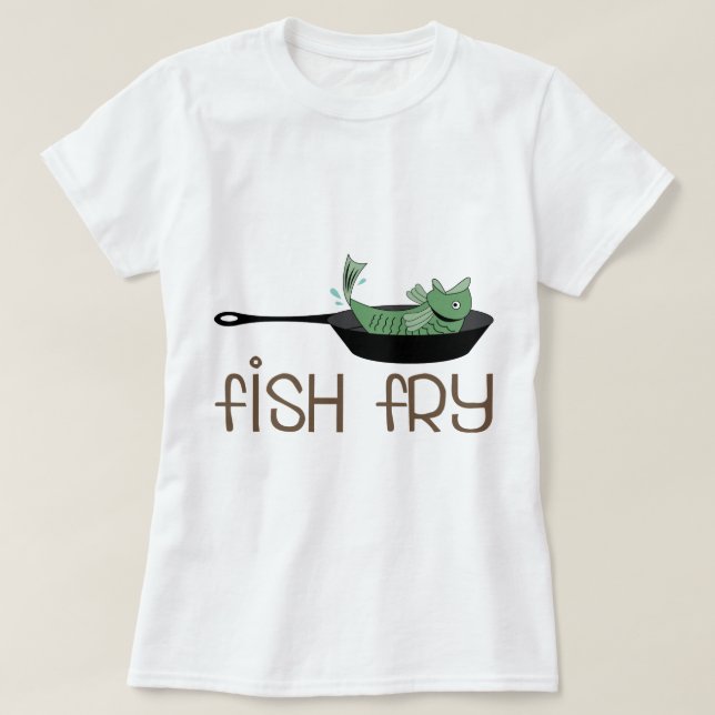 Fisk T Shirt (Design framsida)