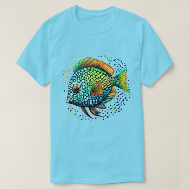 Fisk T Shirt (Design framsida)