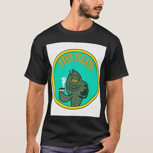 Fisk tack t shirt (Framsida)