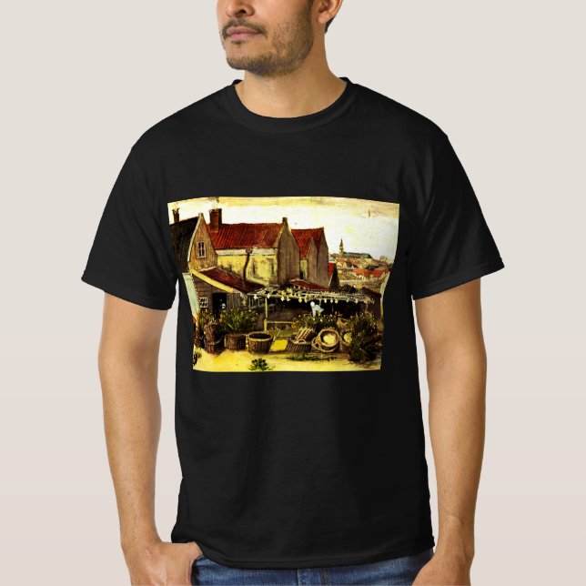 Fisk Torkning Lada av Vincent van Gogh T Shirt (Framsida)