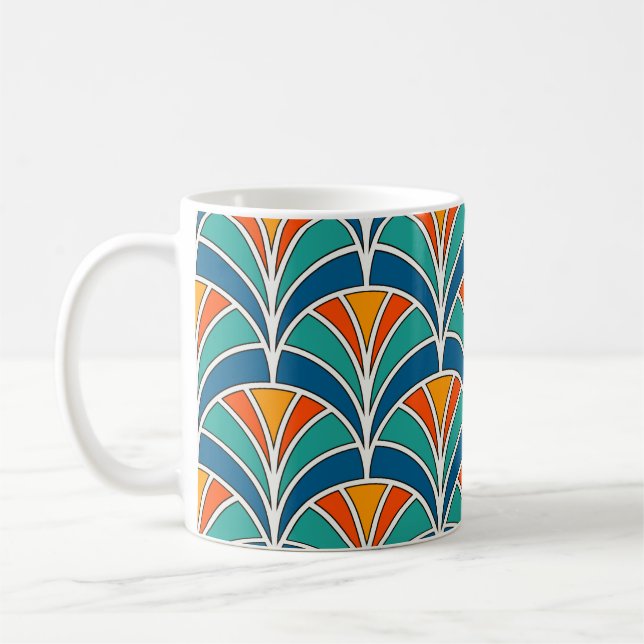  fisk: Traditionell asiatisk Kaffemugg (Vänster)
