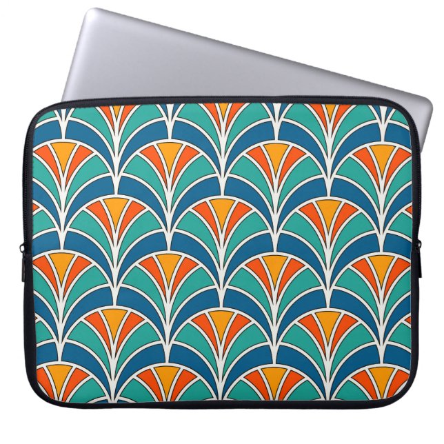  fisk: Traditionell asiatisk Laptop Fodral (Framsidan)