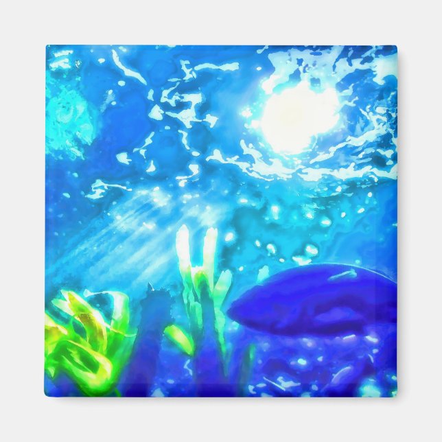 Fisk under havet magnet (Framsidan)