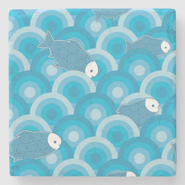 Fisk Underlägg Sten (Framsidan)