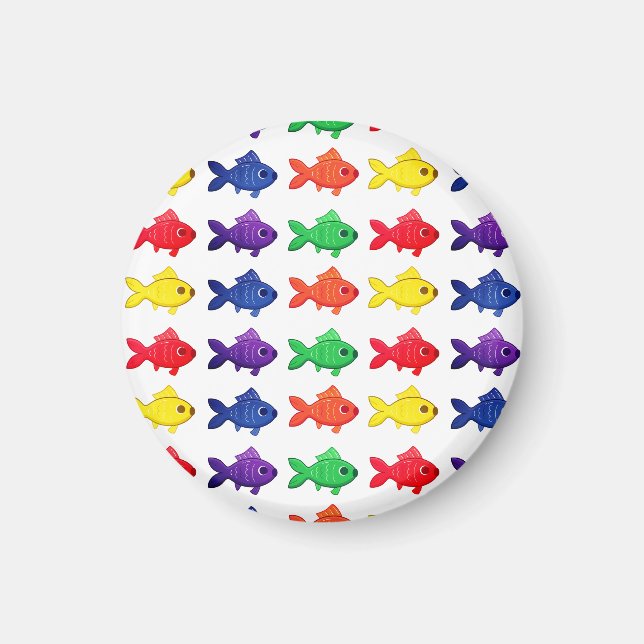 Fisk, undervatten, djur magnet (Framsidan)