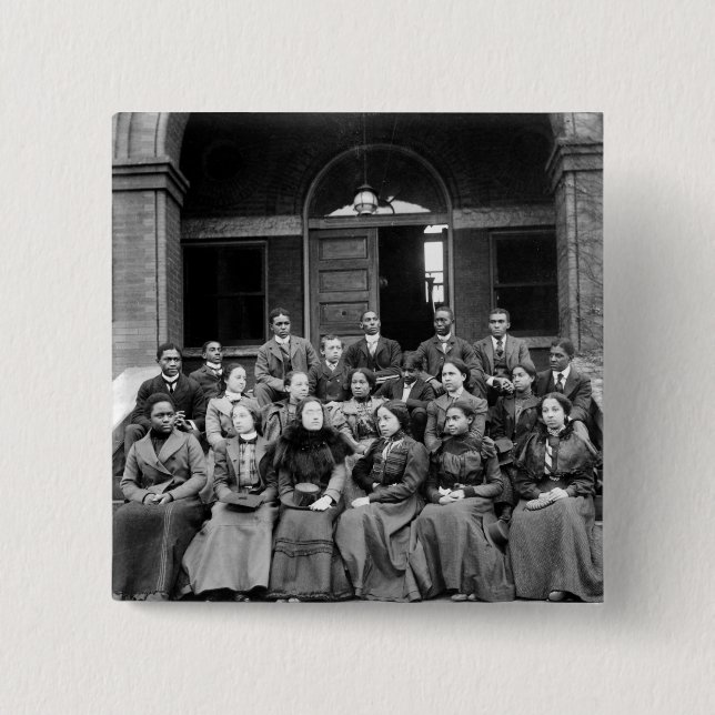 Fisk universitetenstudenter: 1899 knapp (Framsida)