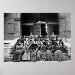 Fisk universitetenstudenter: 1899 poster