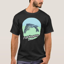 Fisk upplever det i T-Shirt