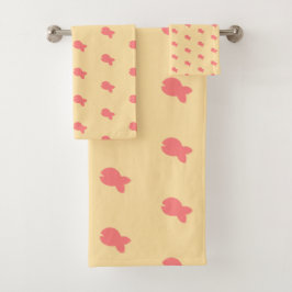 Fisk Upprepa Barns Babydusch Handduksuppsättning