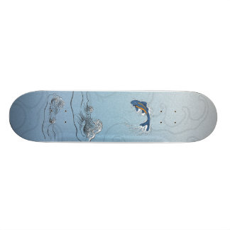 Fisk ut ur vatten skateboard bräda 20 cm
