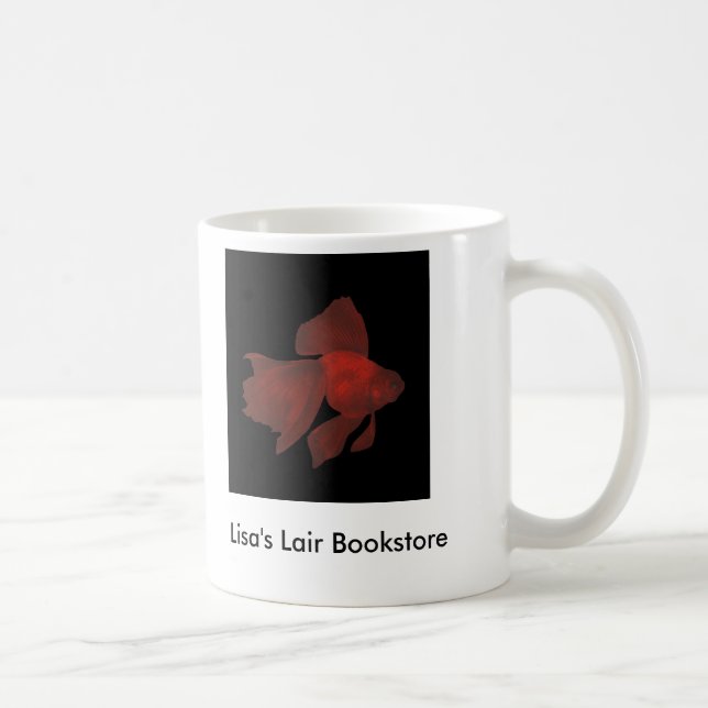 Fisk - Veiltail guldfisk - CarassiusauratusPromo Kaffemugg (Höger)