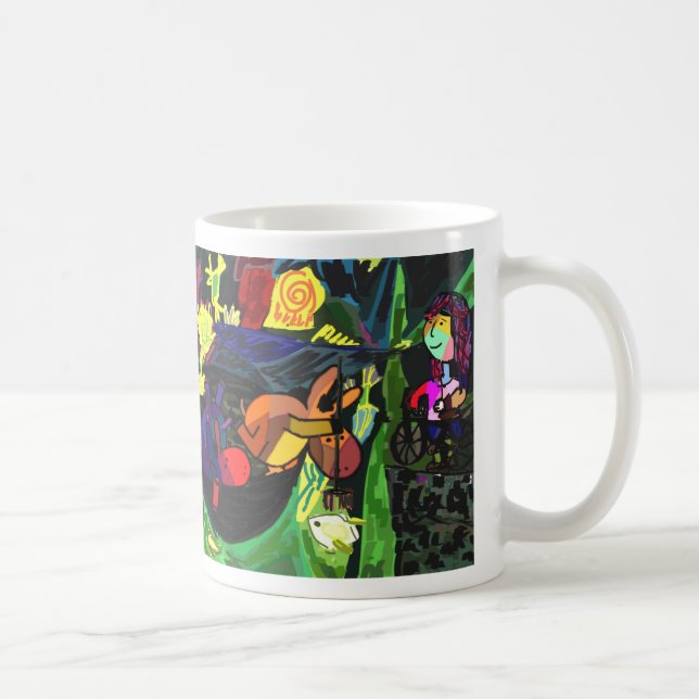 fiska för åsnor kaffemugg (Höger)