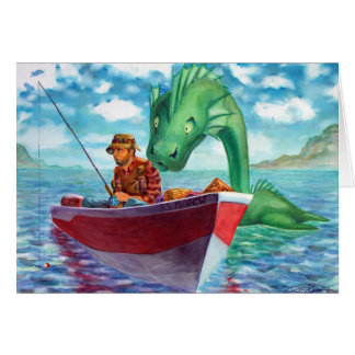 Fiska Hälsningskort