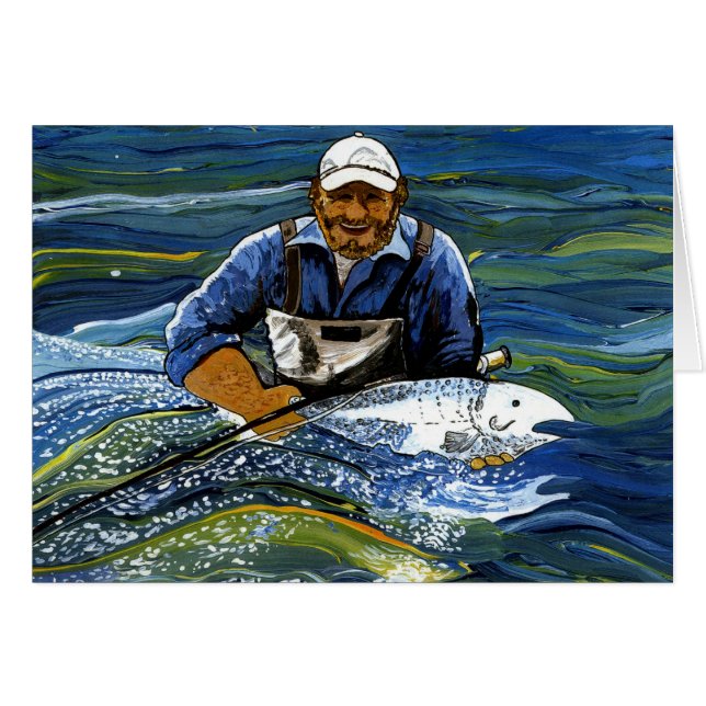 Fiska Hälsningskort (Framsidan Horizontal)