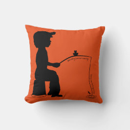 Fiska i aftonen kudde