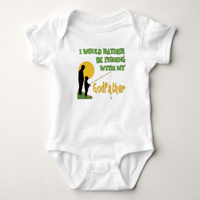 Fiska med gudfadern tröja (Framsida)
