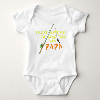 Fiska med pappan t-shirt