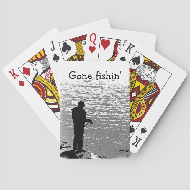 Fiska på sjön kortlek (Baksidan)