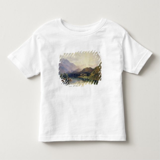 Fiska partyet på fjorden Achray, med en beskåda av T Shirt (Framsida)