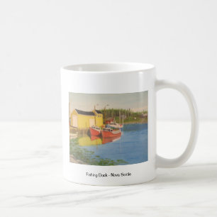 Fiska skeppsdockan - Nova Scotia Kaffemugg