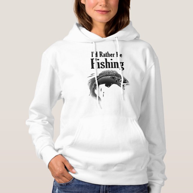 fiska snarare än fiska t shirt (Framsida)