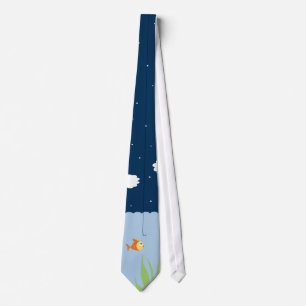 Fiska tien - sent - nattmellanmål slips