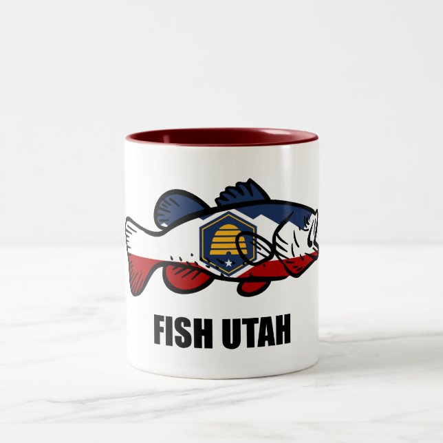 Fiska Utah Två-Tonad Mugg (Center)